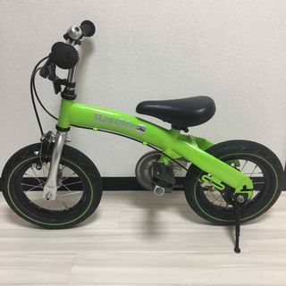 限定色　へんしんバイク　グリーン　子供用自転車　自転車(自転車)