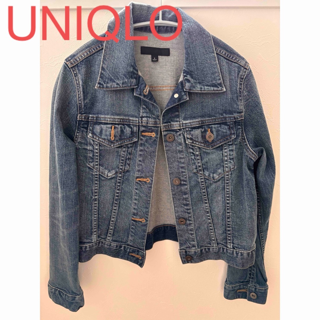 UNIQLO(ユニクロ)のユニクロ　デニムジャケット レディースのジャケット/アウター(Gジャン/デニムジャケット)の商品写真