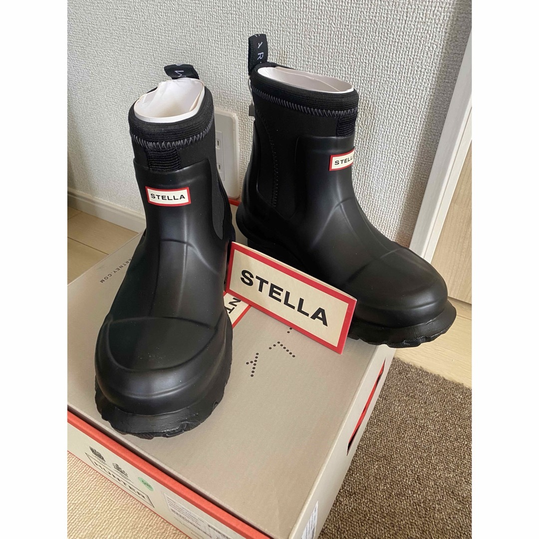 Stella McCartney(ステラマッカートニー)のStella Mccartney Hunter コラボ レインブーツ UK4新品 レディースの靴/シューズ(レインブーツ/長靴)の商品写真