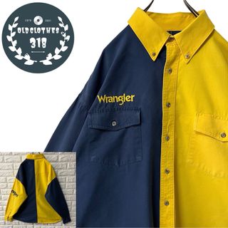 ラングラー(Wrangler)の【WRANGLER】90s ラングラー BDシャツ 希少! クレイジーパターン(シャツ)