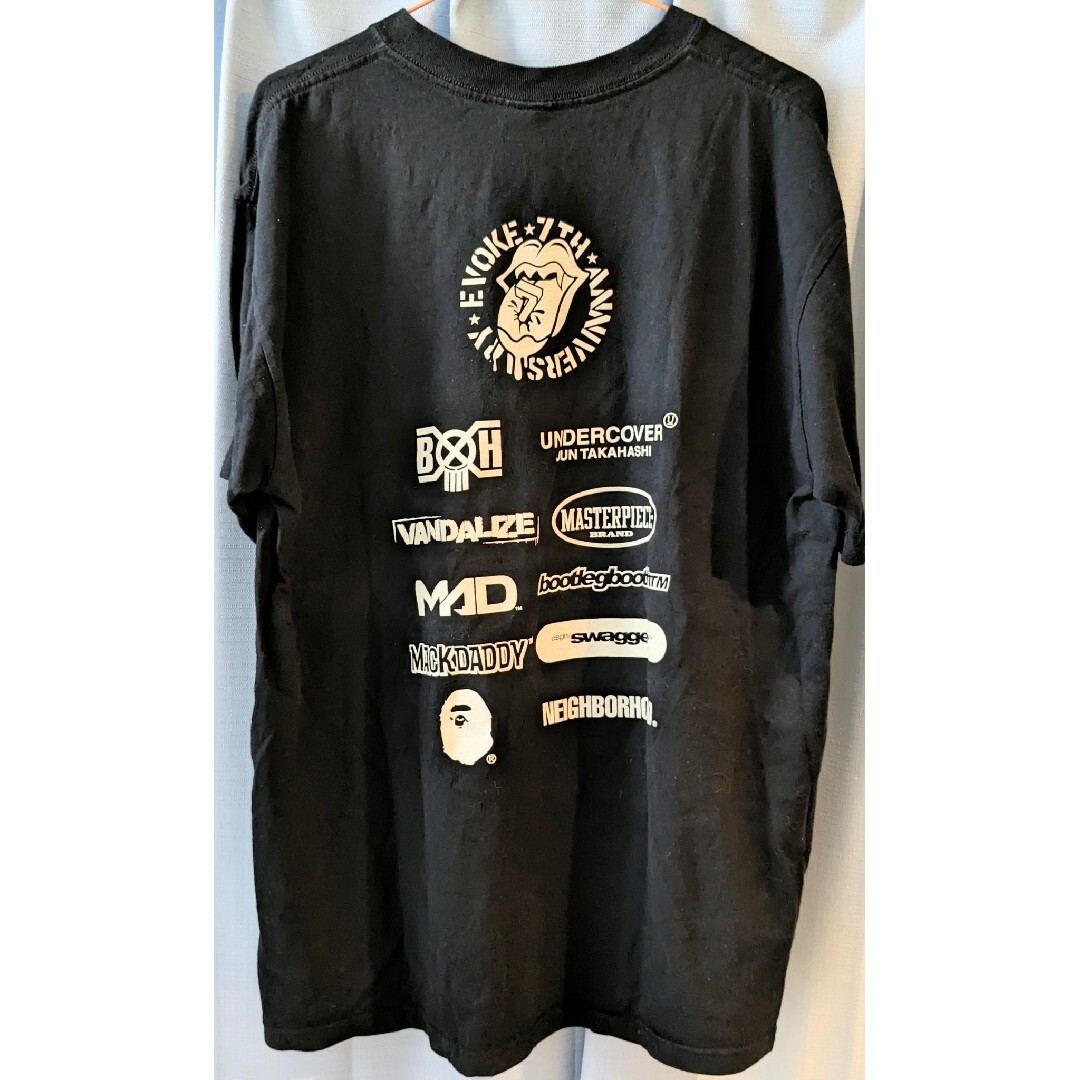 EVOKE 7周年アニバーサリー Tシャツ Lサイズ メンズのトップス(Tシャツ/カットソー(半袖/袖なし))の商品写真