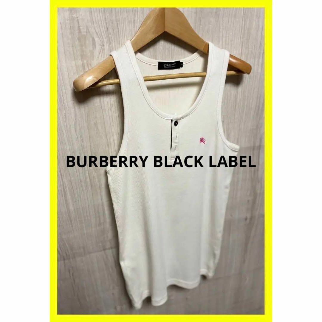BURBERRY BLACK LABEL(バーバリーブラックレーベル)のBURBERRY BLACK LABEL バーバリーブラックレーベル サイズ２ レディースのトップス(タンクトップ)の商品写真