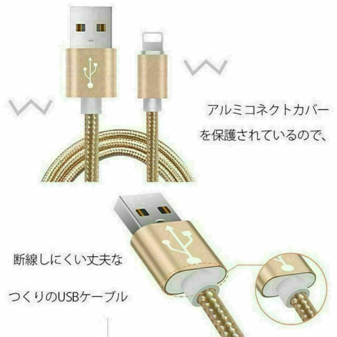 usb-c type-c ケーブル 急速充電 データ転送 USB コード 2m エンタメ/ホビーのゲームソフト/ゲーム機本体(その他)の商品写真