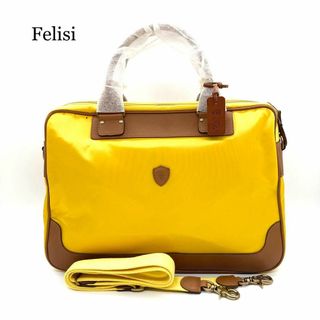 Felisi - 【新品未使用】Felisi ビジネスバッグ 1749 DS+LD06 イエロー