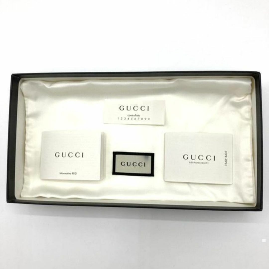 新品 未使用 GUCCI グッチ 長財布 ブラック 428736 DJ20T レディースのファッション小物(財布)の商品写真