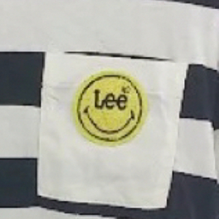 リー(Lee)のLEE リー SMILEY スマイリー ボーダー ロゴ ポケT 半袖Tシャツ(Tシャツ/カットソー(半袖/袖なし))