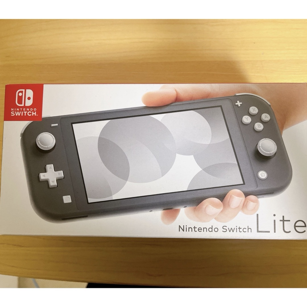 Nintendo Switch(ニンテンドースイッチ)のNintendo Switch Liteグレー エンタメ/ホビーのゲームソフト/ゲーム機本体(家庭用ゲーム機本体)の商品写真