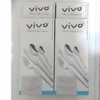 ビレロイ&ボッホ - 新品『Vivo』カトラリーディナー4点セット✖４箱