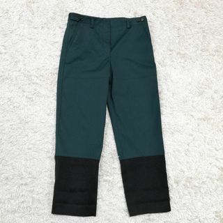 スリーワンフィリップリム(3.1 Phillip Lim)の3.1フィリップリム　テーパードパンツ　ロングパンツ　長ズボン　切替　Lサイズ(カジュアルパンツ)