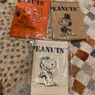 スヌーピー(SNOOPY)のファミリーキャラクター ミニトートバッグ  スヌーピー　エコバッグ　セット(エコバッグ)