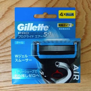 ジレット(Gillette)のジレット  プログライド エアー 電動タイプ クール 替刃 4コ入 新品 未開封(その他)