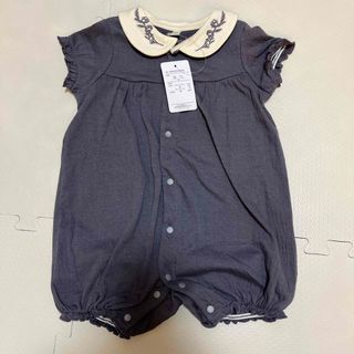 西松屋 - 【未使用品】カバーオール  半袖80センチ 女の子