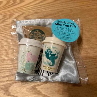 スターバックスコーヒー(Starbucks Coffee)のスタバ ミニカップギフト ※チケットなし(小物入れ)