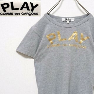 コムデギャルソン(COMME des GARCONS)のプレイ コムデギャルソン フロント プリント ロゴ 半袖 Tシャツ(Tシャツ(半袖/袖なし))