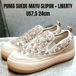 プーマ(PUMA)の未使用 PUMA LIBERTY プーマ マユ スリッポン 24cm 厚底(スニーカー)