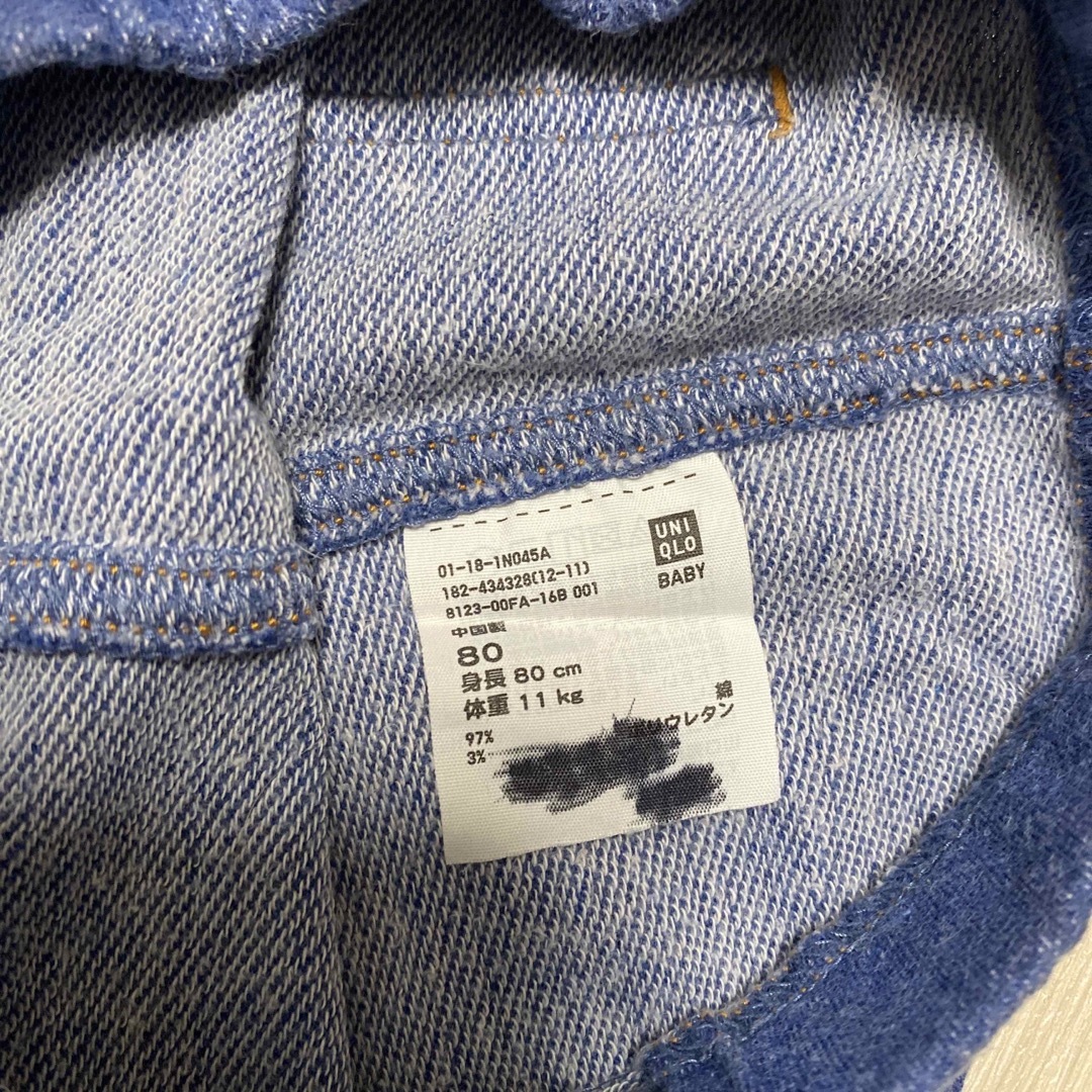 UNIQLO(ユニクロ)の西松屋　UNIQLO  ボトムス　女の子　春　夏　80サイズ キッズ/ベビー/マタニティのベビー服(~85cm)(パンツ)の商品写真