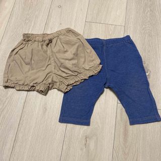 ユニクロ(UNIQLO)の西松屋　UNIQLO  ボトムス　女の子　春　夏　80サイズ(パンツ)