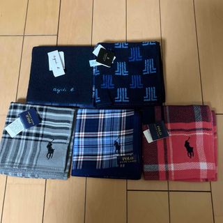 ポロラルフローレン(POLO RALPH LAUREN)のラルフローレン、ランバン、アニエスベー、タオルハンカチセット(ハンカチ/ポケットチーフ)