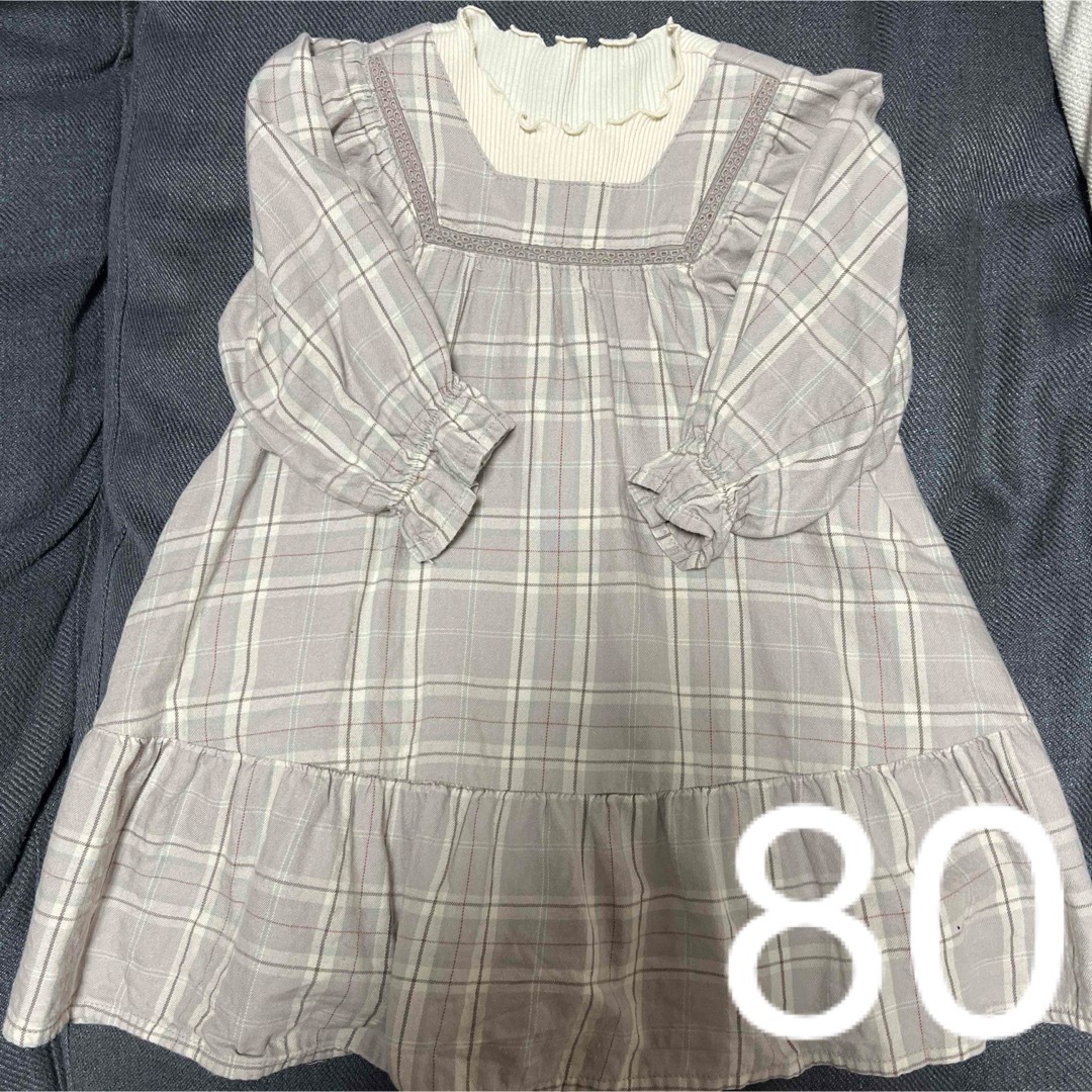 apres les cours(アプレレクール)のアプレレクール ワンピース キッズ/ベビー/マタニティのベビー服(~85cm)(ワンピース)の商品写真