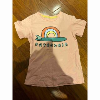 パタゴニア(patagonia)のパタゴニア　ピンク　Tシャツ　3歳サイズ(Tシャツ/カットソー)