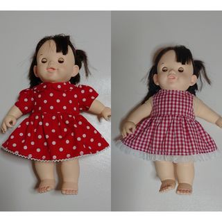 ハンドメイド ぽぽちゃん服 ワンピース2着 ⑬(その他)