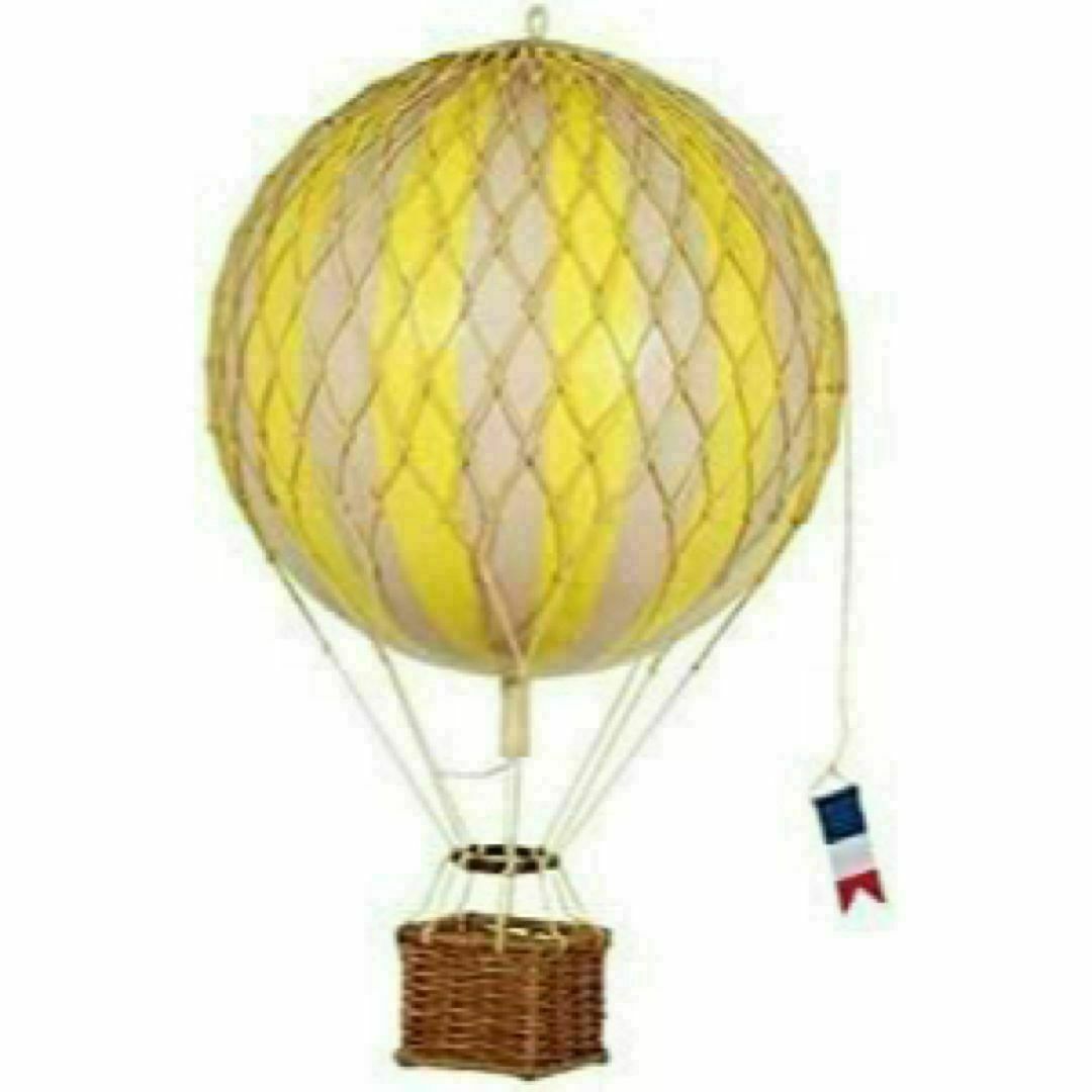 エアバルーン・モビール イエロー 気球 約30cmバルーン インテリア/住まい/日用品のインテリア小物(モビール)の商品写真