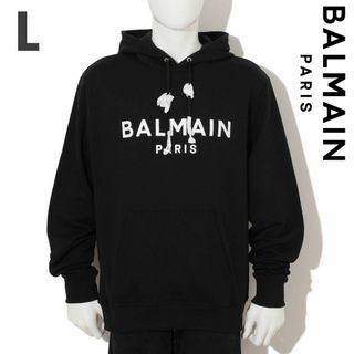 バルマン(BALMAIN)の新品 Balmain Paris フーディー パーカー L(パーカー)