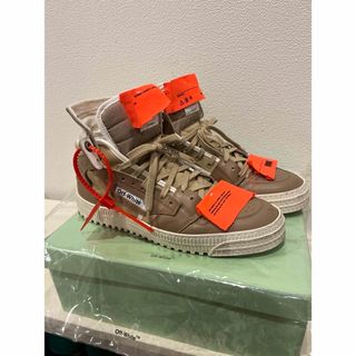 オフホワイト(OFF-WHITE)のoff-white オフホワイト　スニーカー　ベージュ　(スニーカー)