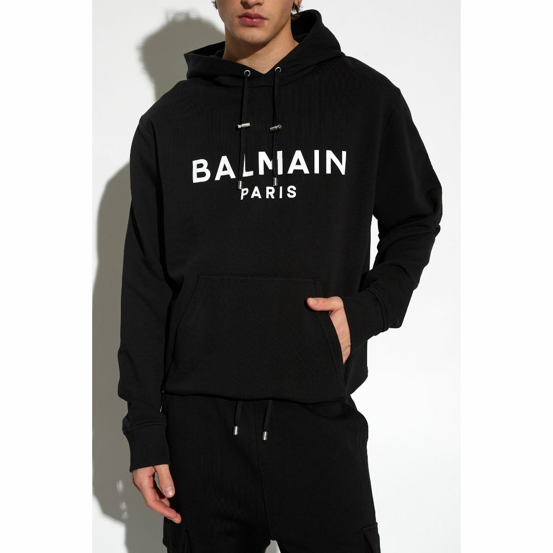 BALMAIN(バルマン)の新品 Balmain Paris フーディー パーカー M メンズのトップス(パーカー)の商品写真