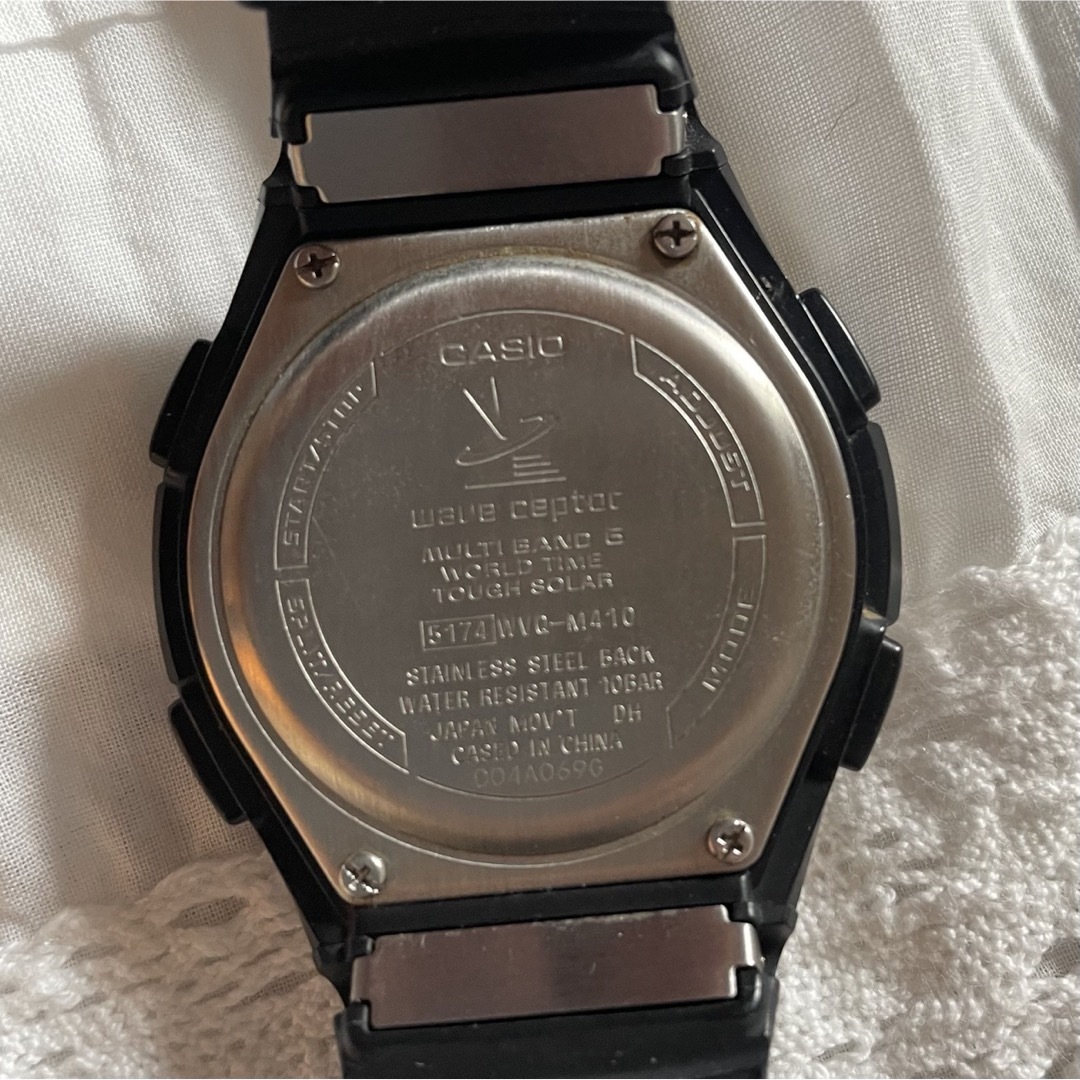 CASIO(カシオ)のCASIO ウェーブセプター ソーラー WVQ-M410-1AJF メンズの時計(腕時計(アナログ))の商品写真