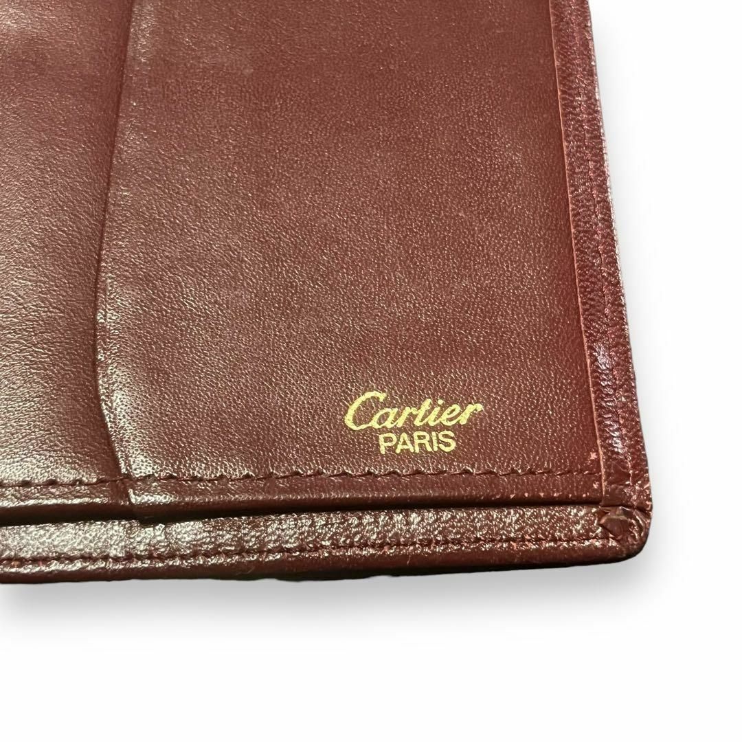 Cartier(カルティエ)のCartier カルティエ　長財布　レザー　ボルドー レディースのファッション小物(財布)の商品写真