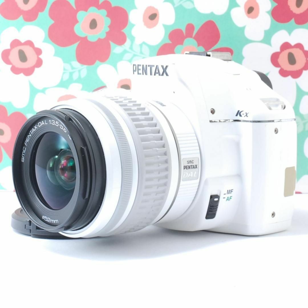 PENTAX(ペンタックス)の❤️Wi-Fiでスマホ転送❤️充実機能❤PENTAX k-x❤️動画撮影❤ スマホ/家電/カメラのカメラ(デジタル一眼)の商品写真