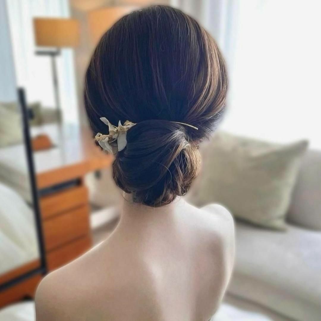 FLUA(フルア)のflua フルア【2way】flower haired ヘッドドレス　ブライダル レディースのヘアアクセサリー(バレッタ/ヘアクリップ)の商品写真