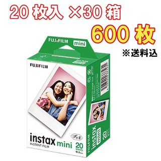フジフイルム(富士フイルム)のチェキフイルムinstax mini 20枚×30箱[600枚](その他)