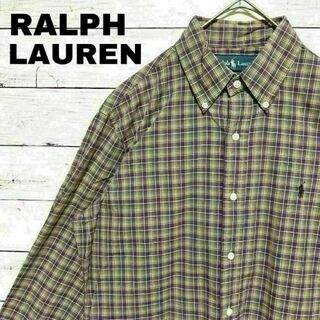 ラルフローレン(Ralph Lauren)の66i US古着 ラルフローレン BD長袖シャツ CUSTOMFIT ポニー刺繍(シャツ)