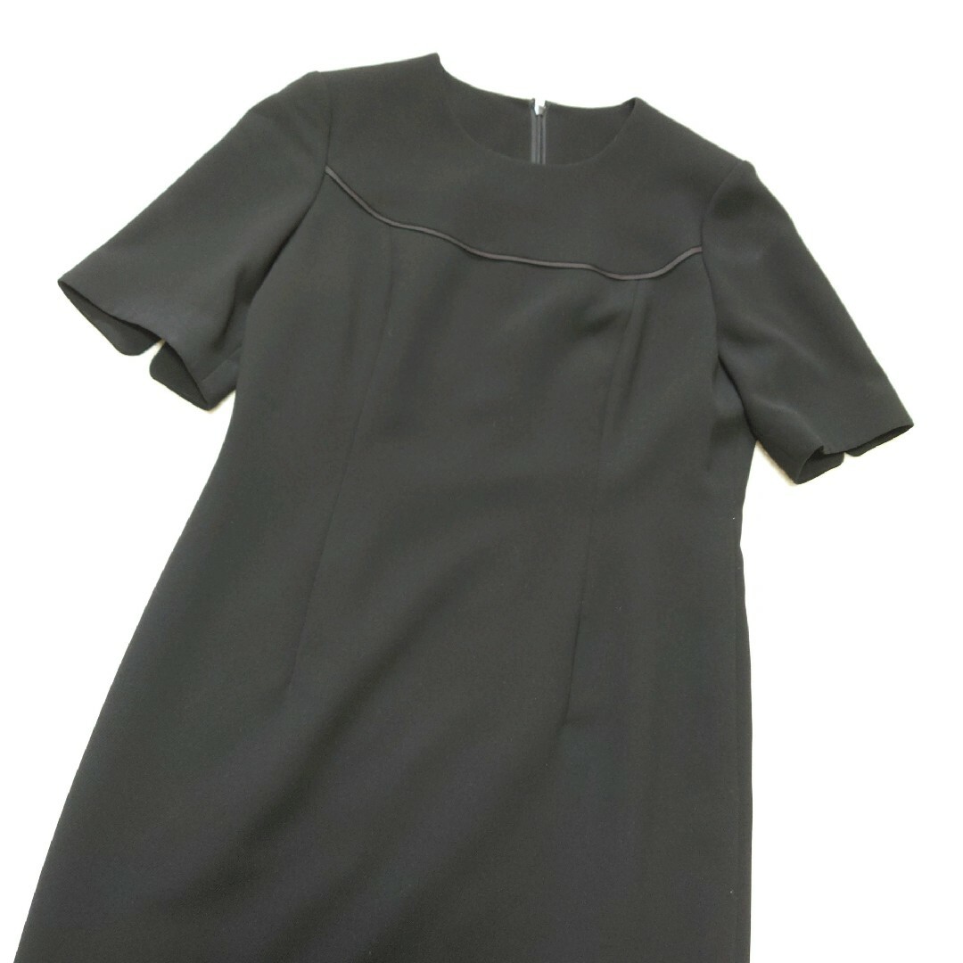 TOKYO IGIN(トウキョウイギン)のリューマ　東京イギン　高級礼服喪服　ロングワンピース　大きめサイズ　日本製　美品 レディースのフォーマル/ドレス(礼服/喪服)の商品写真