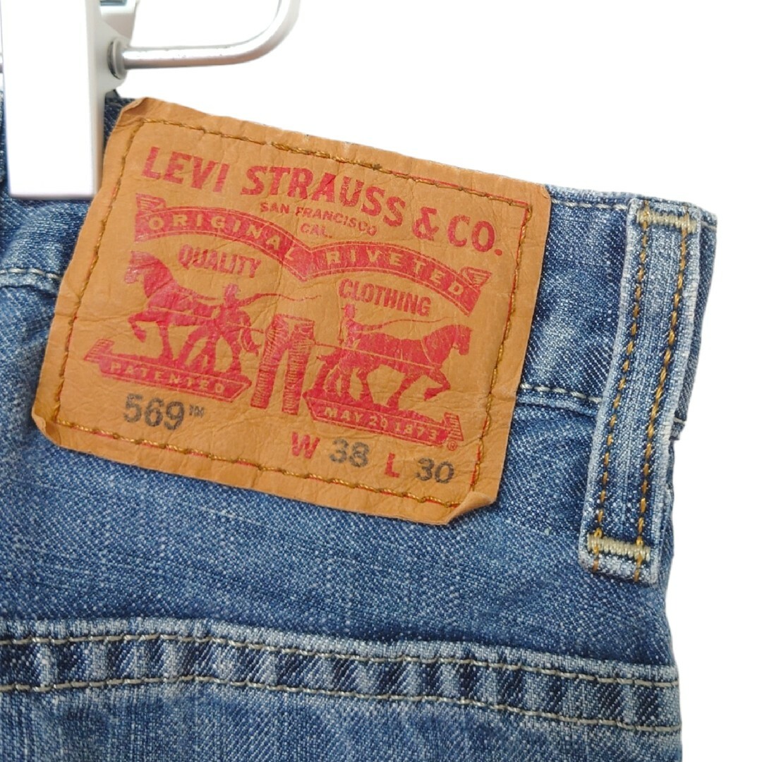 Levi's(リーバイス)の【Levi's 569】ルーズストレートデニムパンツ バキーパンツ A-1826 メンズのパンツ(デニム/ジーンズ)の商品写真