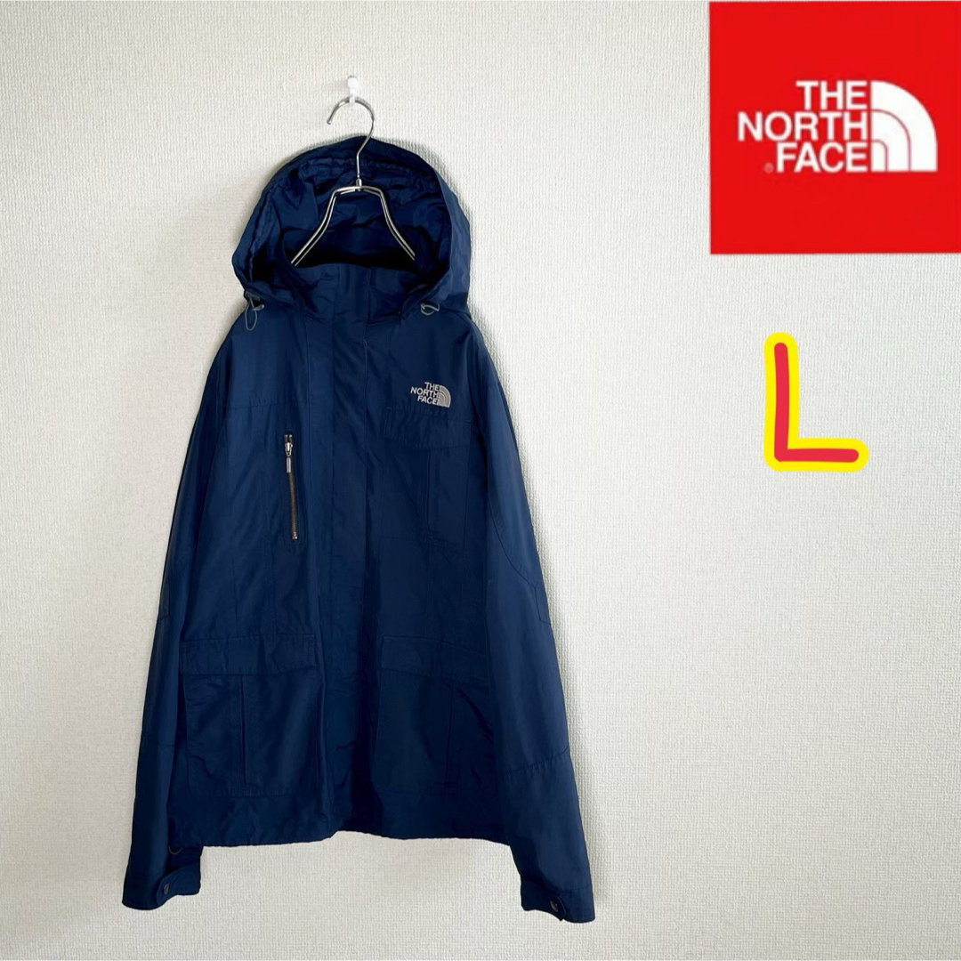 THE NORTH FACE(ザノースフェイス)のノースフェイス　マウンテンパーカー　ネイビー　レディースL レディースのジャケット/アウター(ナイロンジャケット)の商品写真