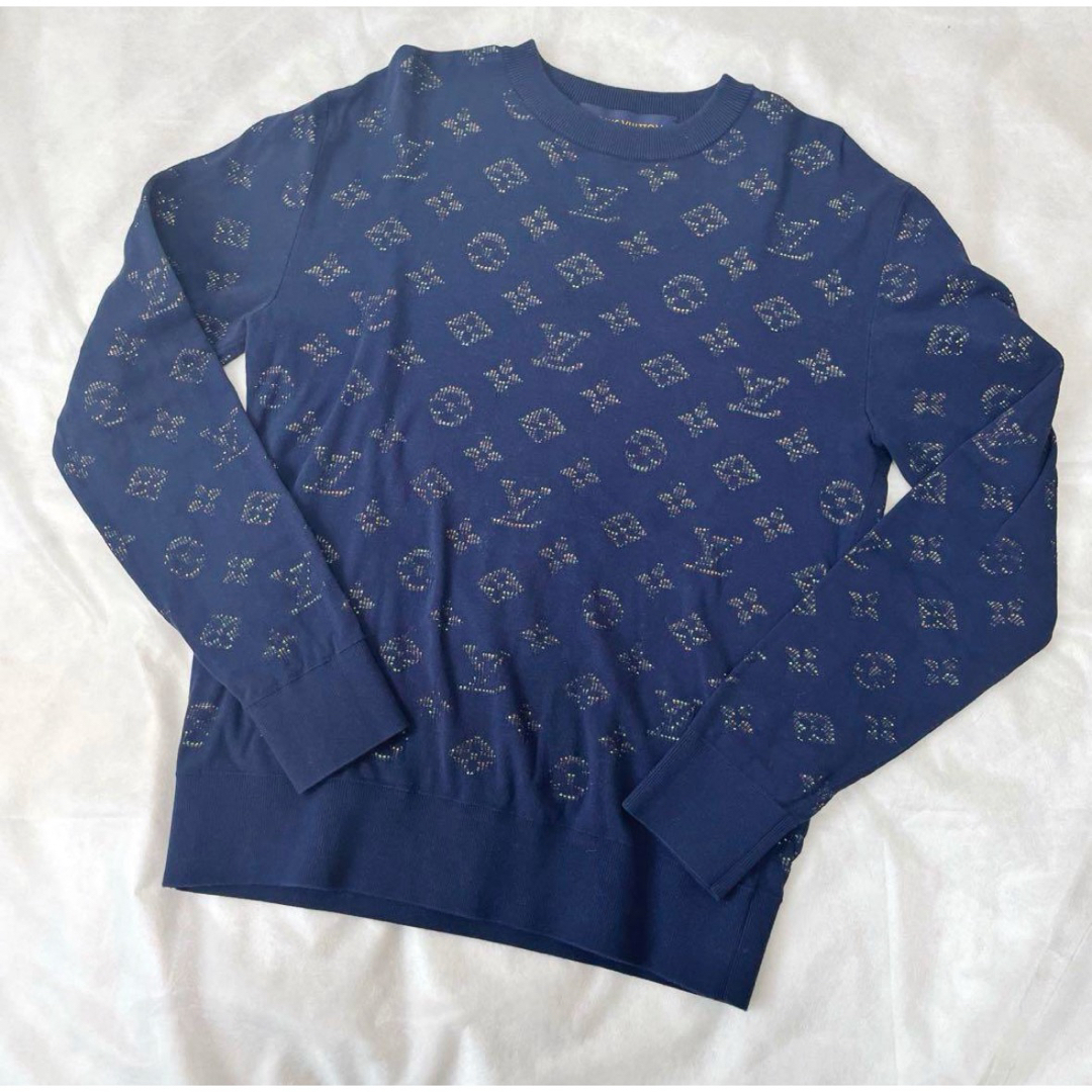 LOUIS VUITTON(ルイヴィトン)の美品　LOUISVUITTON ヴィトン　モノグラム柄　トップス　XS メンズのトップス(Tシャツ/カットソー(七分/長袖))の商品写真