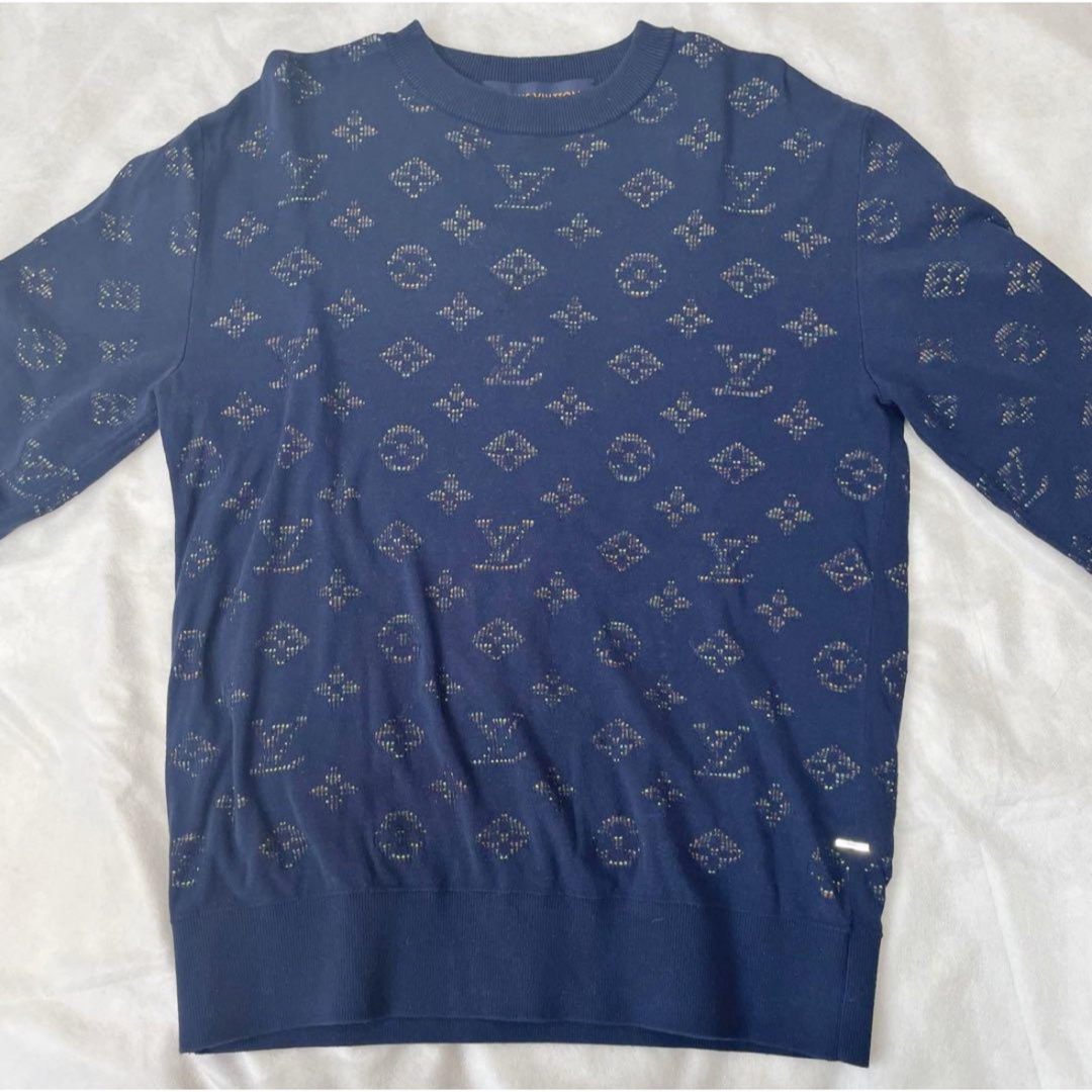 LOUIS VUITTON(ルイヴィトン)の美品　LOUISVUITTON ヴィトン　モノグラム柄　トップス　XS メンズのトップス(Tシャツ/カットソー(七分/長袖))の商品写真