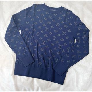 ルイヴィトン(LOUIS VUITTON)の美品　LOUISVUITTON ヴィトン　モノグラム柄　トップス　XS(Tシャツ/カットソー(七分/長袖))