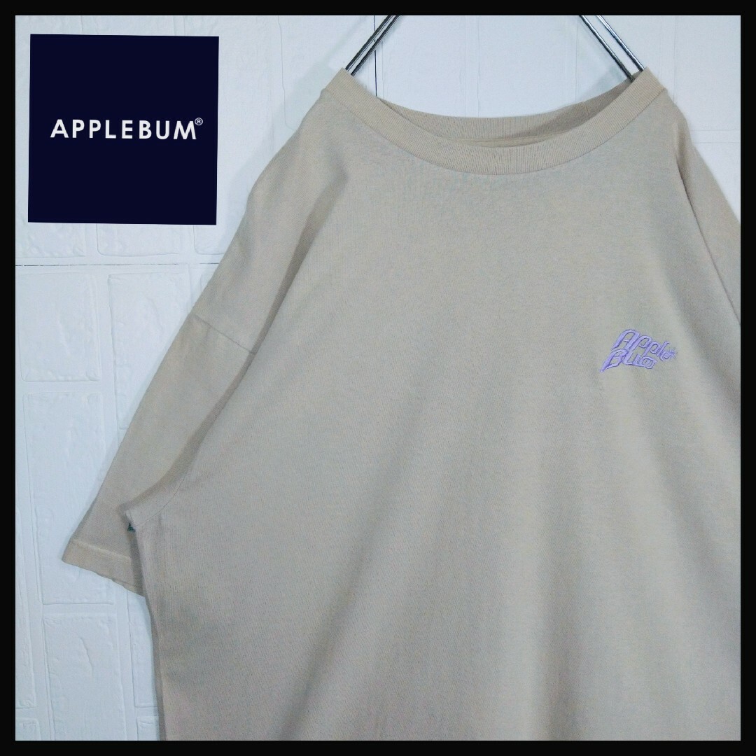 APPLEBUM(アップルバム)の《APPLEBUM/アップルバム》ロゴ刺繍　Tシャツ　ビッグシルエット メンズのトップス(Tシャツ/カットソー(半袖/袖なし))の商品写真