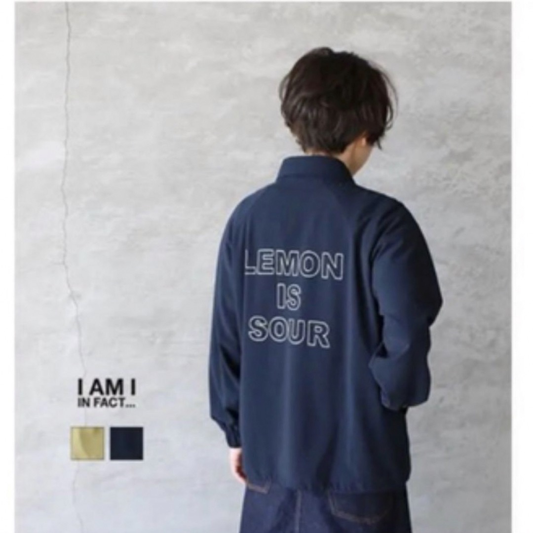 I am I in fact…(アイアムアイインファクト)のIAMI lemonissourコーチジャケット レディースのジャケット/アウター(ナイロンジャケット)の商品写真