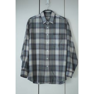 オーラリー(AURALEE)の23AW SUPER LIGHT WOOL CHECK SHIRTS 3(シャツ)