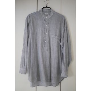 コモリ(COMOLI)のCOMOLI KHADIコットン プルオーバーシャツ size3(シャツ)