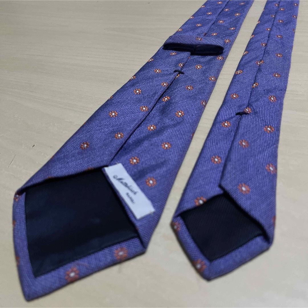 KITON(キトン)の【美品】mattabishi  マタビシ　リネンシルク　花小紋　ネクタイ メンズのファッション小物(ネクタイ)の商品写真