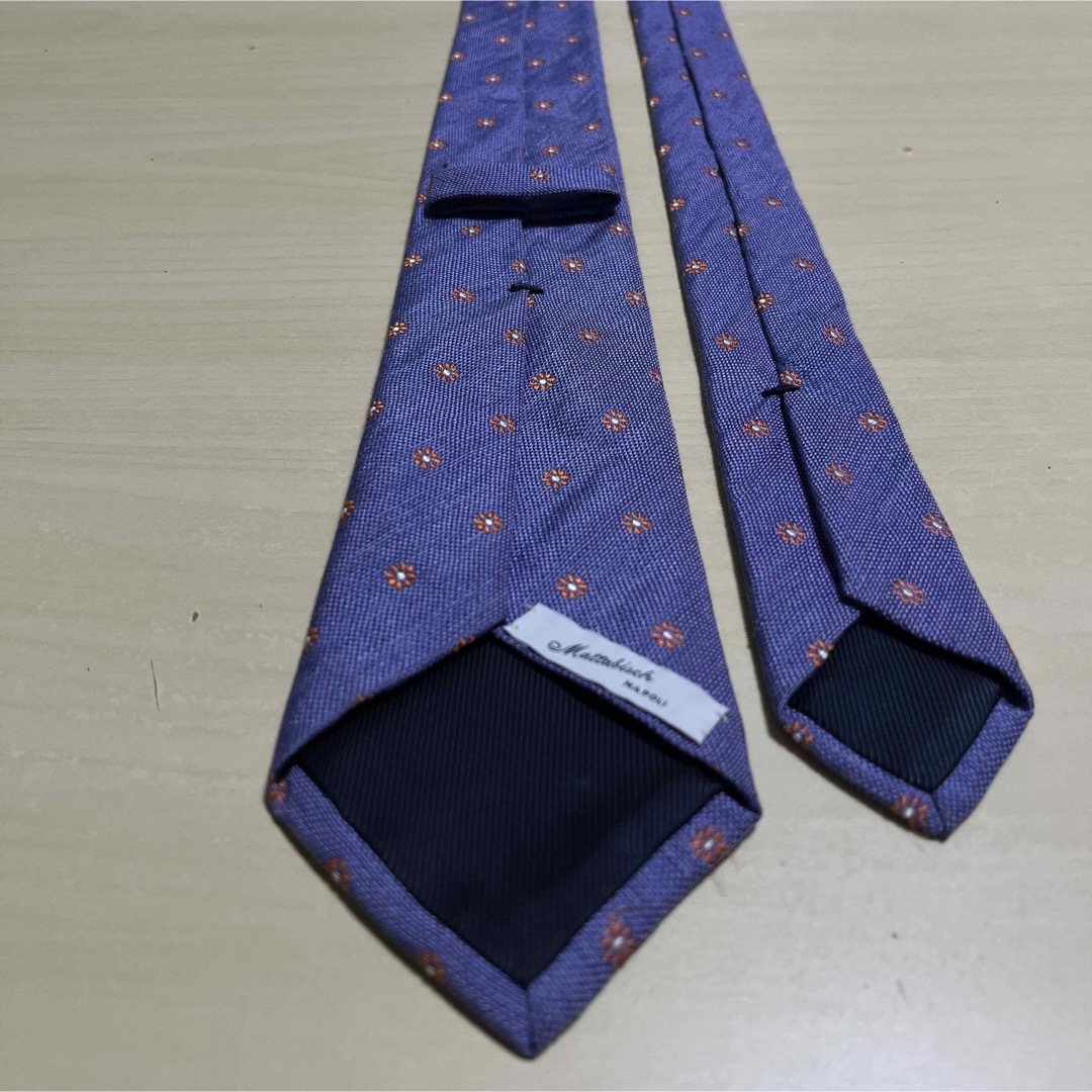 KITON(キトン)の【美品】mattabishi  マタビシ　リネンシルク　花小紋　ネクタイ メンズのファッション小物(ネクタイ)の商品写真