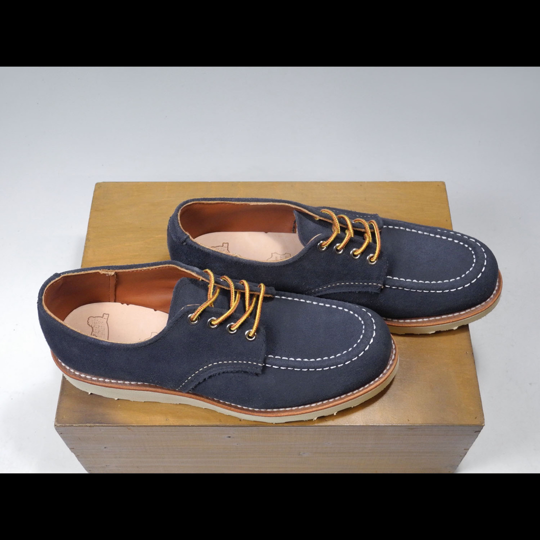 REDWING - BEAMS別注8096オックスフォードネイビー紺スエード REDWING - BEAMS別注8096オックスフォードネイビー紺スエード