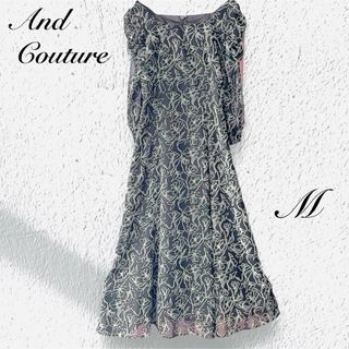 アンドクチュール(And Couture)の【未使用品】ワンピース　And Couture アンドクチュール　シャーリング(ロングワンピース/マキシワンピース)