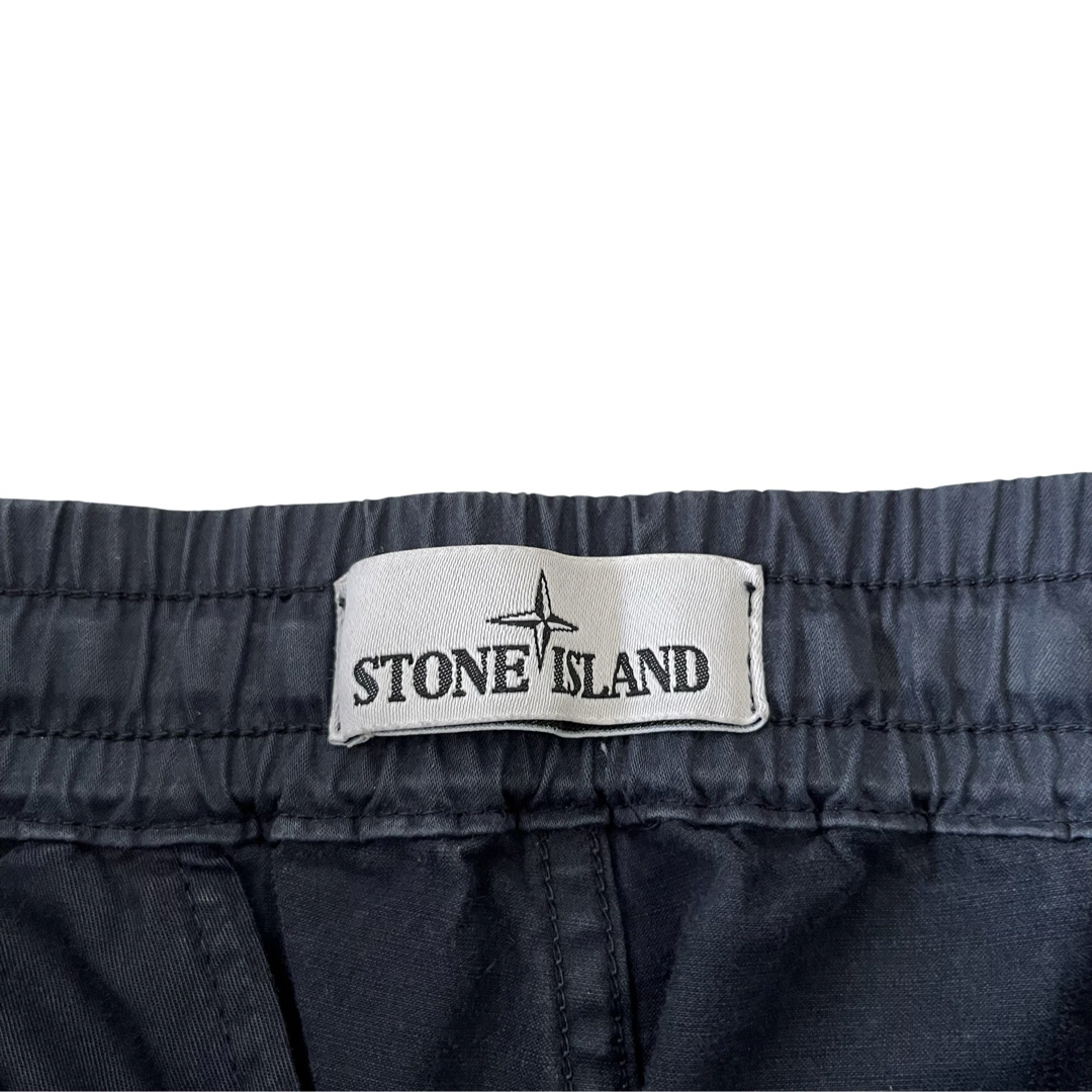 STONE ISLAND(ストーンアイランド)の【20AW】STONE ISLAND ガーメントダイ コットン カーゴパンツ M メンズのパンツ(ワークパンツ/カーゴパンツ)の商品写真